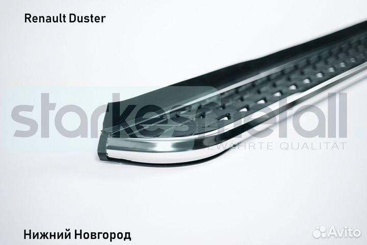 Подножки Renault Duster TOR