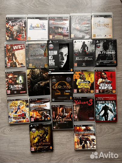 Коллекционные диски на sony playstation 3 PS3