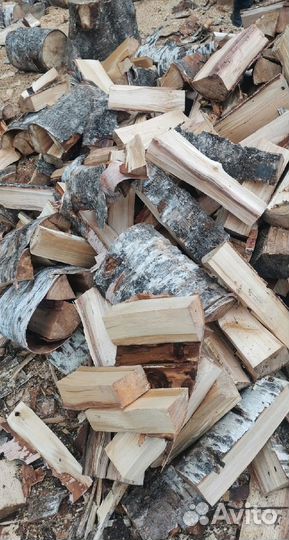 Сухие березовые дрова