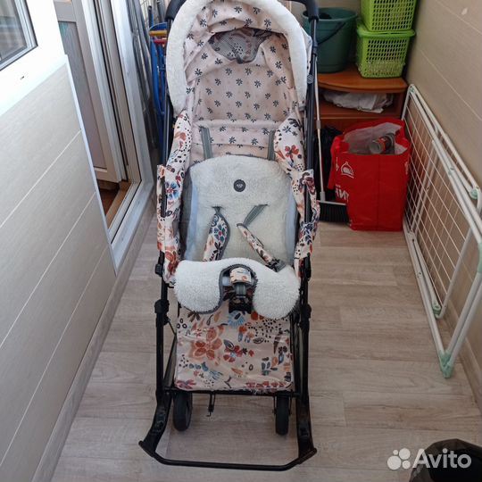 Коляска-санки 