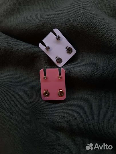 Серьги,медицинская сталь
