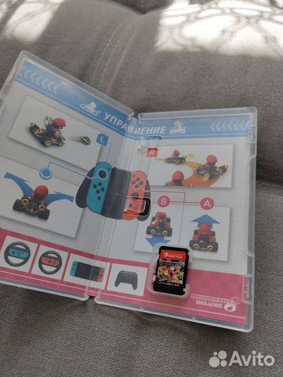 Картридж Mario Kart 8 Deluxe (русская версия)