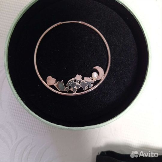 Tous серьги бу