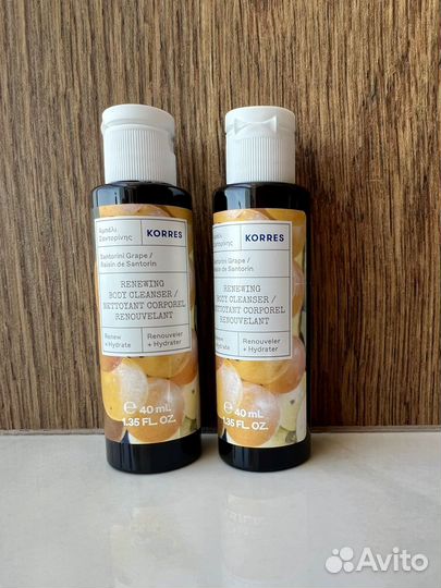 Korres Santorini Grape Showergel-body Cleanser