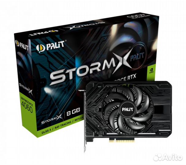 Видеокарта Palit RTX 4060 StormX 8GB