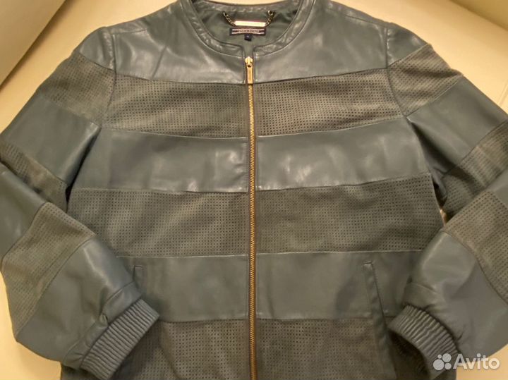 Куртка кожаная tommy hilfiger размер М
