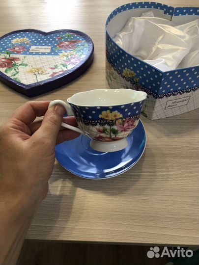Чашка с блюдцем