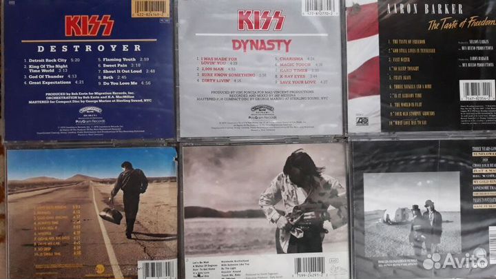 Фирменные CD диски (зарубежные)