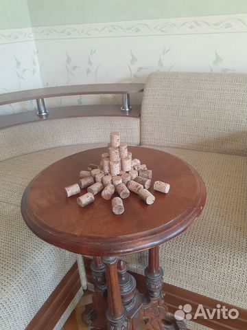 Настоящая из пробкового дерева винная пробка СССР