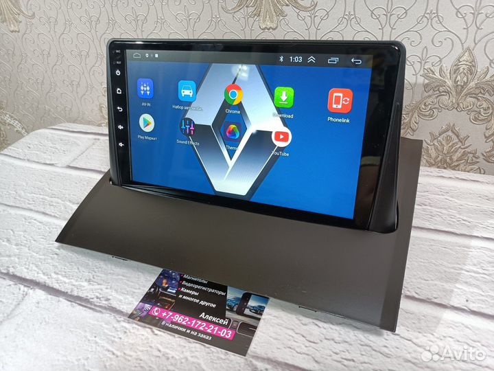 Магнитола Renault Megane 2 android