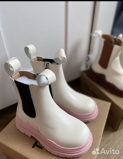 Ботинки челси для девочки 26 в стиле Zara