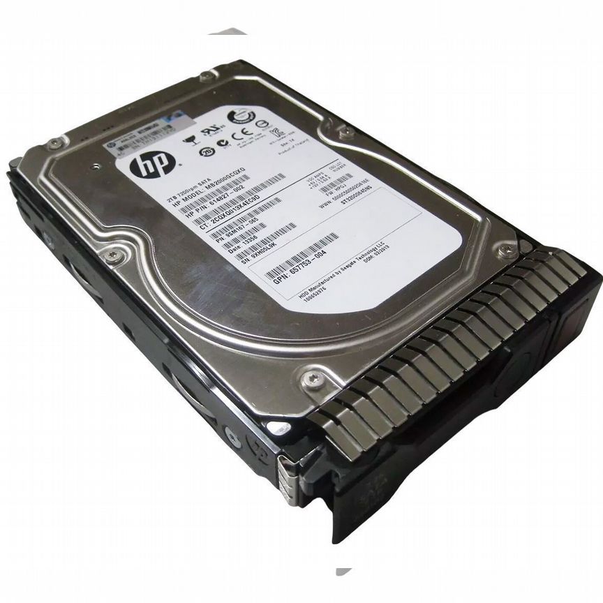 [MB2000GCQXQ] Жесткий Диск Hp 2tb Sata3 3,5" Hdd Mb2000gcqxq