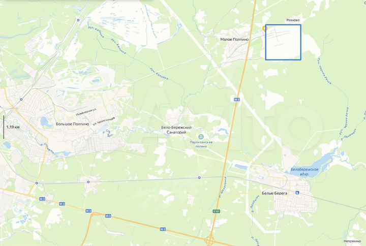 Участок 100 сот. (промназначения)