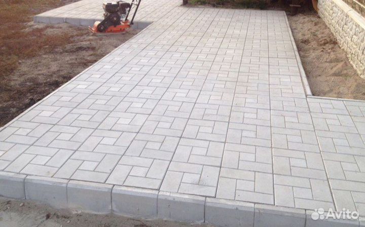 Тротуарная плитка и укладка