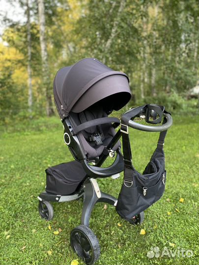 Коляска stokke xplory v4 true black