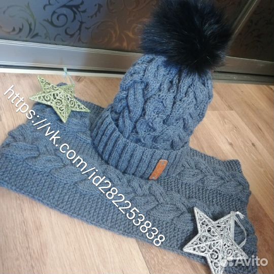 Тепленькие шапочки для малышей и постарше)