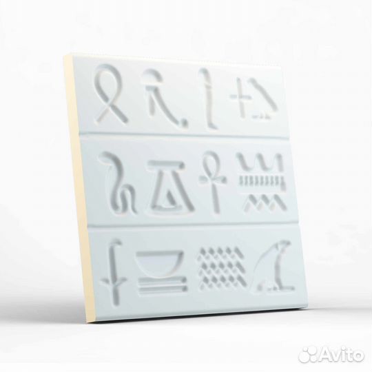 Гипсовая 3D панель 