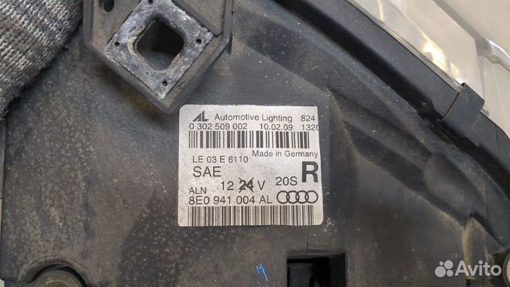 Фара (передняя) Audi A4 (B7), 2006