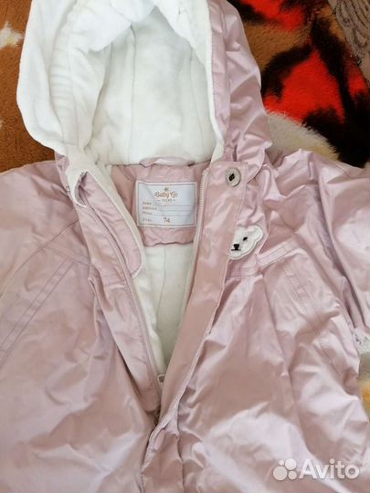 Зимний комбинезон для девочки