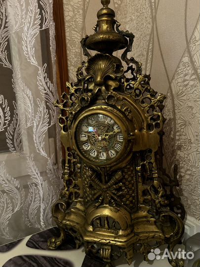 Часы Париж каминные Antico.Размер 40*24*11