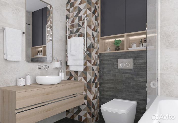 Laparet Ferry Плитка настенная светлый 30х60