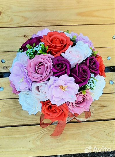 Мыльные цветы