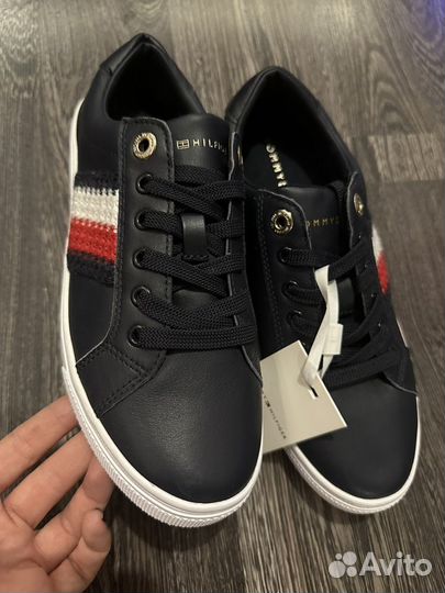 Кеды новые кожа Tommy Hilfiger