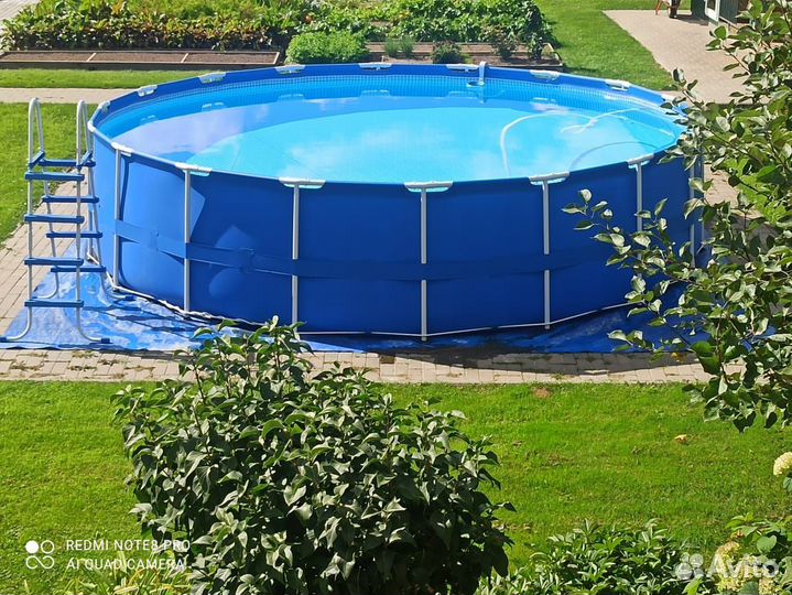 Каркасный бассейн интекс