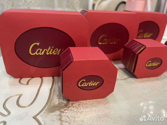Коробки Cartier подарочные