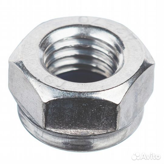 Гайка самоконтрящаяся нержавеющая сталь M12 DIN 98