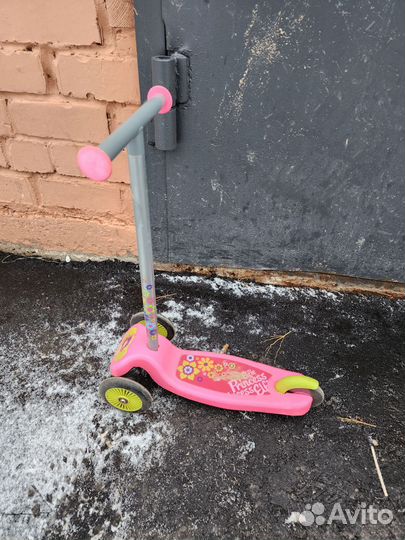 Самокат детский трехколесный бу