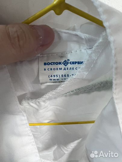 Халат медицинский на пуговицах размер М-L