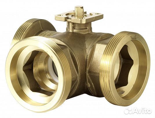 VBG61.40-25: 3-х ходовой шаровой Клапан, внешняя