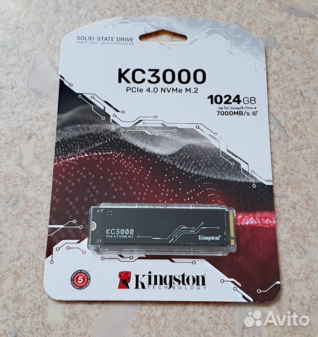 SSD диск 1 Тб Kingston SKC3000S/1024G
