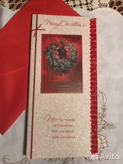 Рождественские открытки коллекционные(Англия)