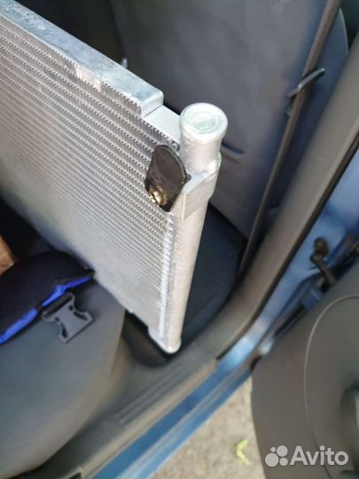 Радиатор кондиционера на chevrolet lacetti