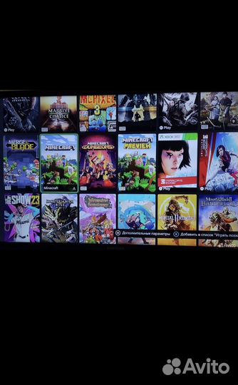 Xbox One 500gb+450игр