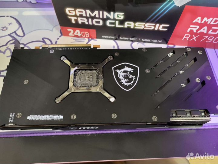 Видеокарта rx 7900 xtx Msi Gaming X