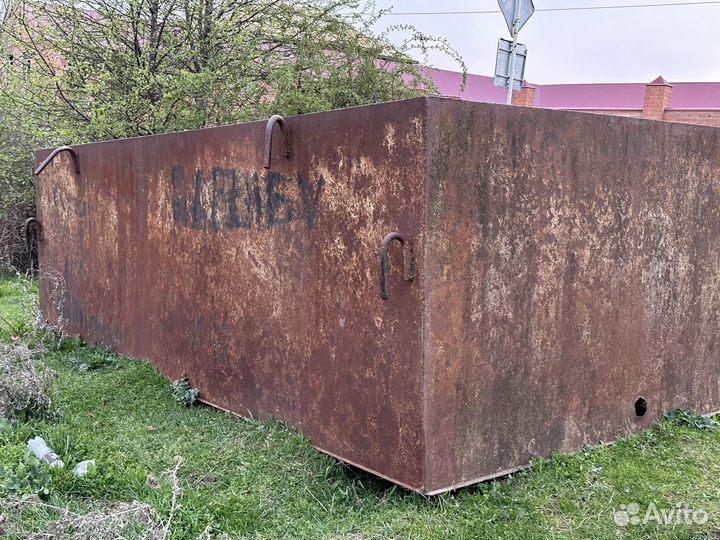 Бочка металлическая