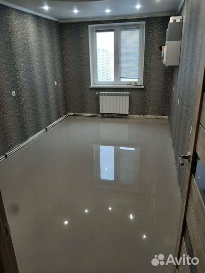 Наливной пол, Ламинат