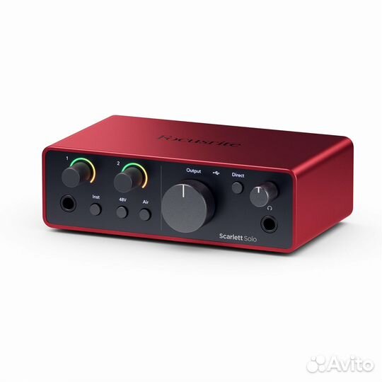 Focusrite Scarlett Solo 4th Gen звуковая карта