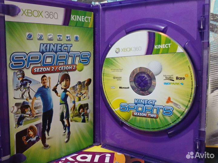 Kinect joyride, sport sezon2,adventures Xbox360