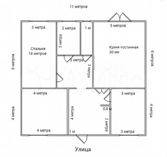 Коттедж 135 м² на участке 5,5 сот.