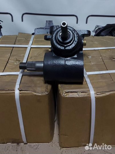 Рулевой редуктор на УАЗ хантер 469 без гур