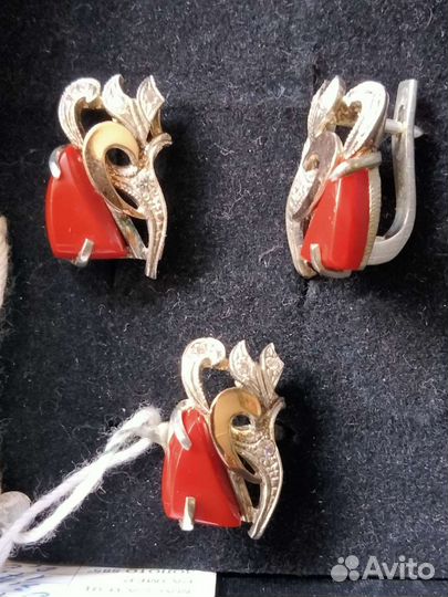 Серебряный комплект
