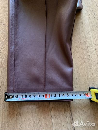 Брюки из экокожи Mango, eur 38, бирки, оригинал