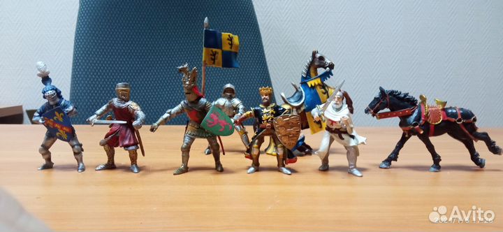 Фигурки schleich, papo, blue box, eldrador