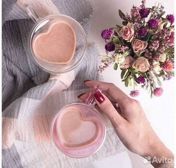 Кружка с двойными стенками