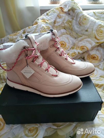 Ботинки 40,5 Cole Haan осень оригинал. Кожа