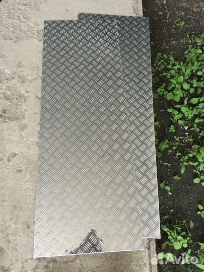 Лист алюминиевый рифленый квинтет